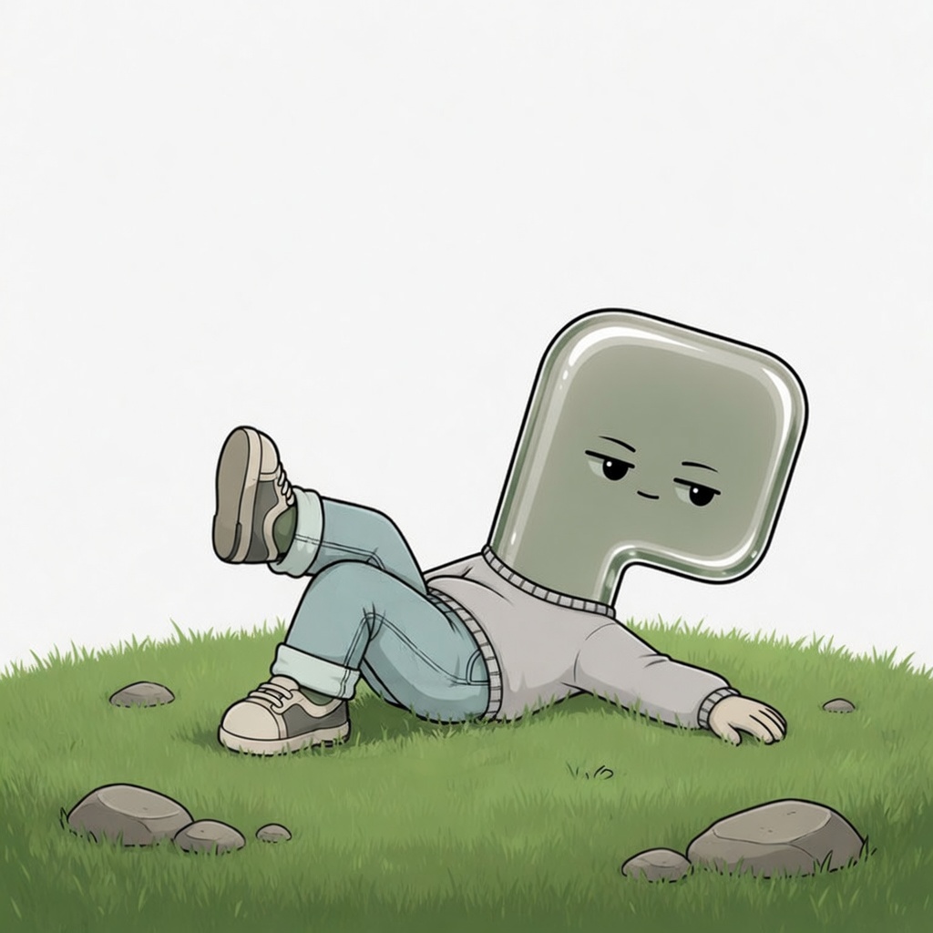 PonsGuy in the grass